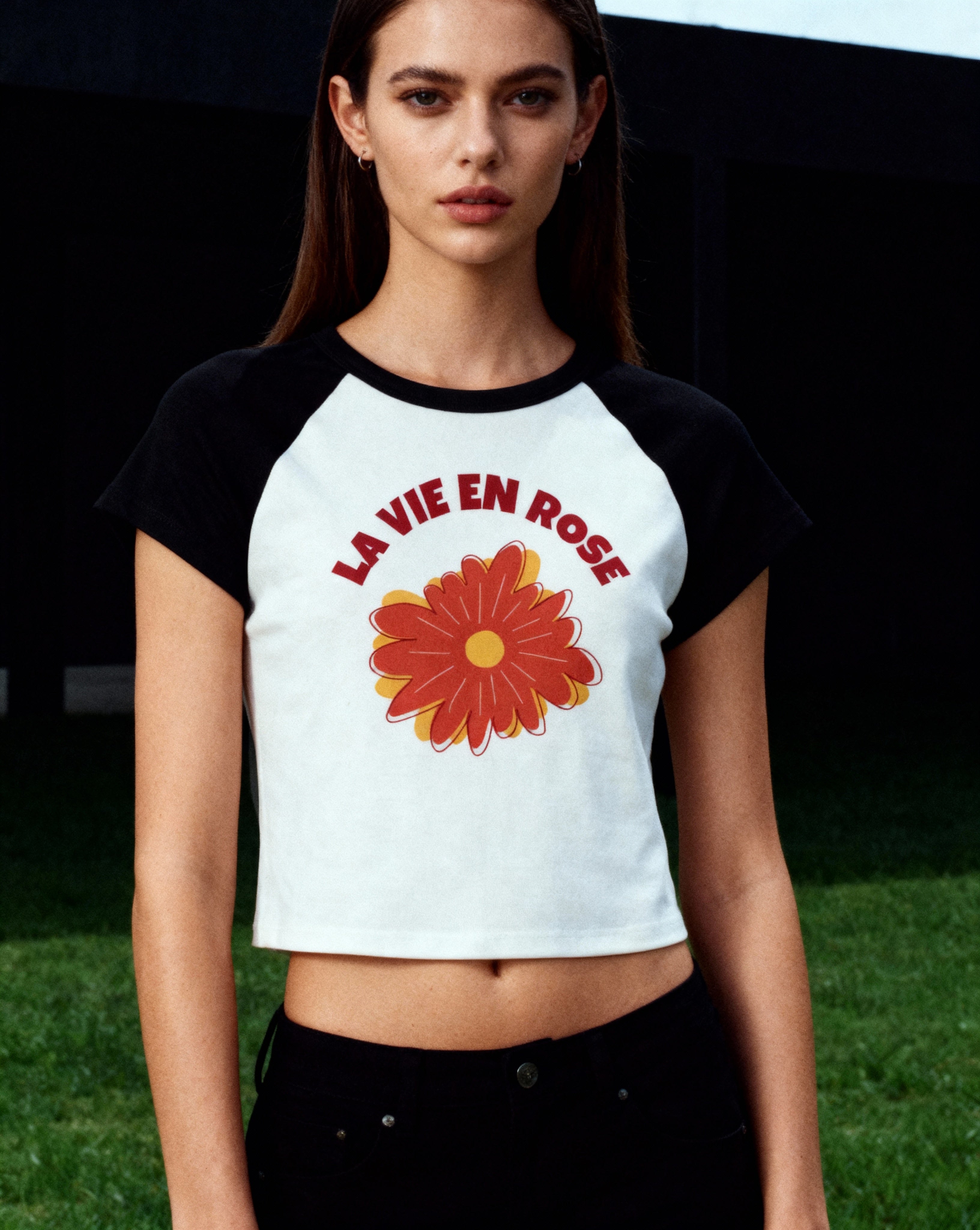 The "La Vie en Rose" Women’s Baby Tee